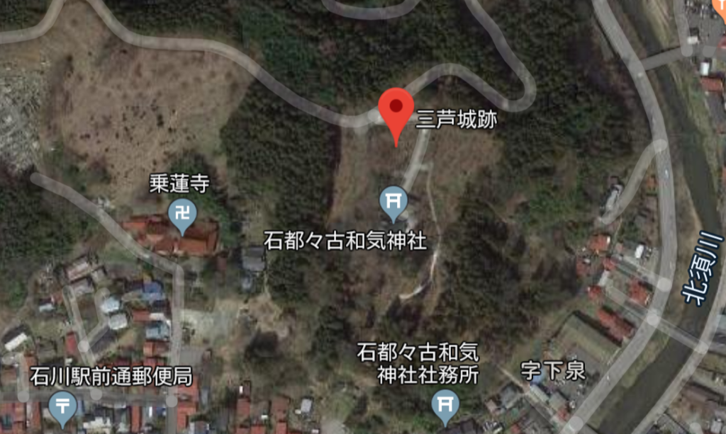 三芦城 google map