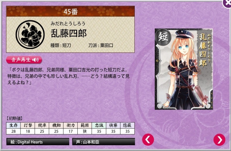 乱藤四郎 刀剣特集 日本の名刀をご紹介